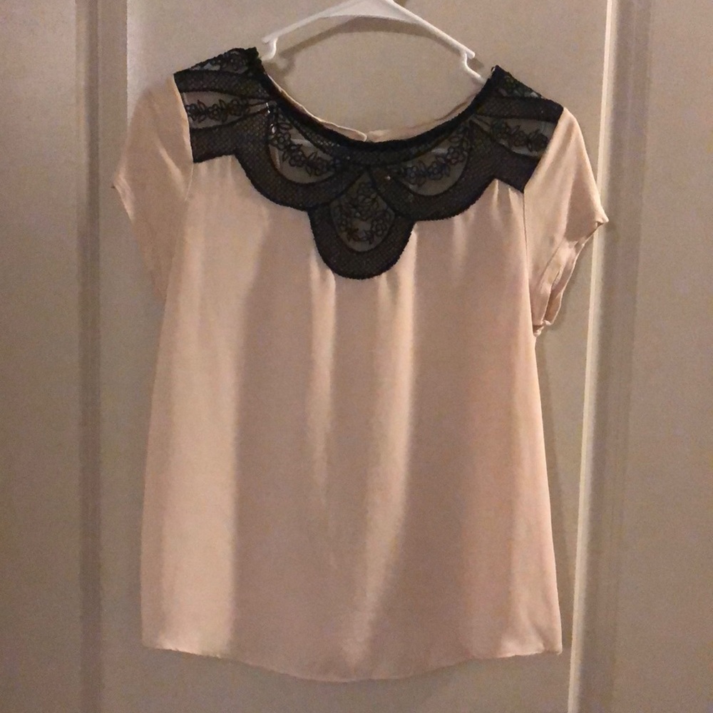 Lace detailed blouse